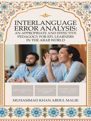 cover image of Interlanguage Error Analysis